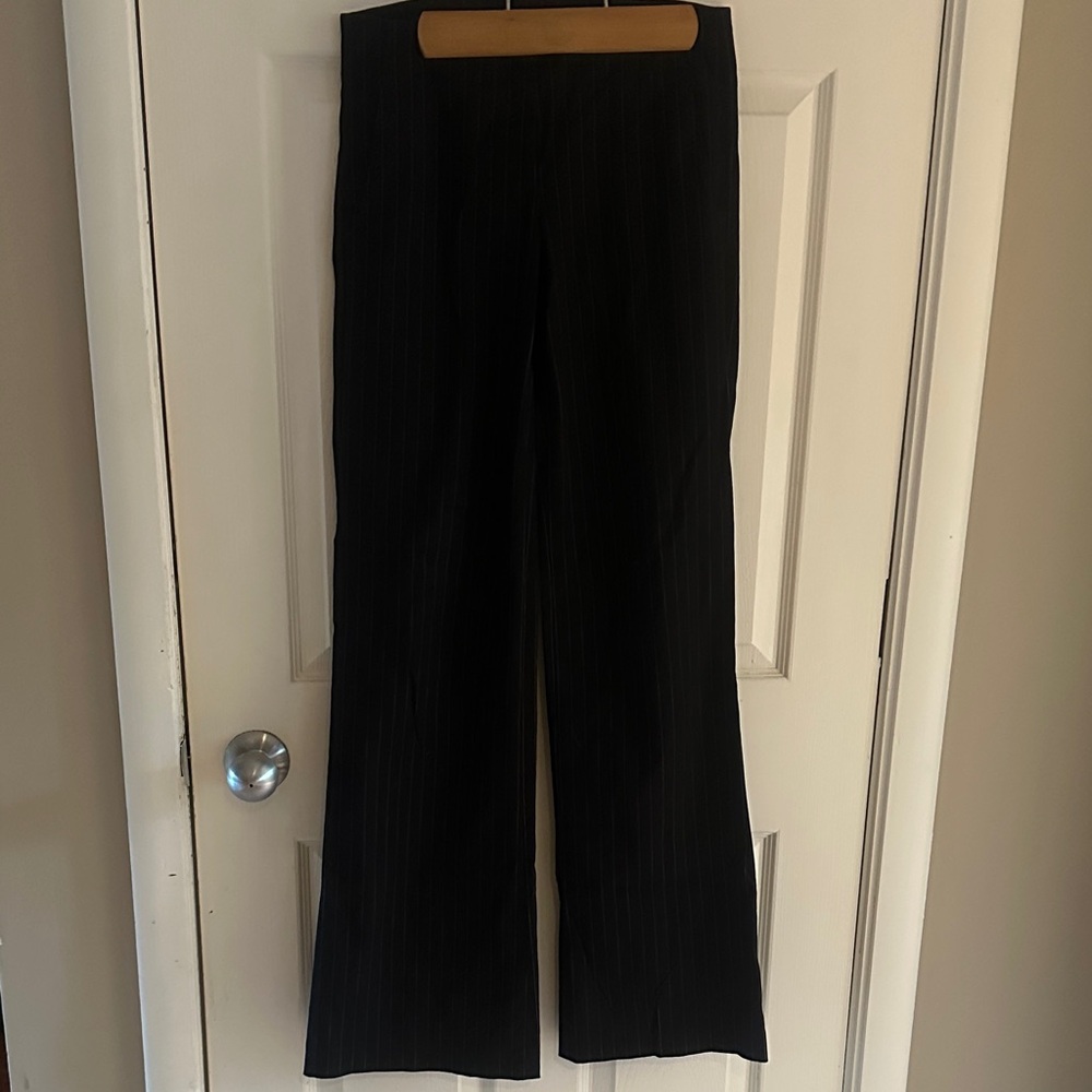 Theory Black Wide Leg Women's Pants